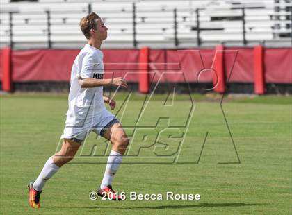 Thumbnail 1 in Covenant Day vs Myers Park (Soccer for a Cure) photogallery.