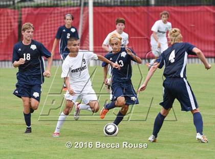 Thumbnail 3 in Covenant Day vs Myers Park (Soccer for a Cure) photogallery.