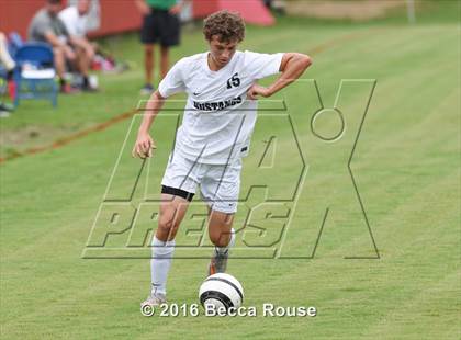 Thumbnail 1 in Covenant Day vs Myers Park (Soccer for a Cure) photogallery.