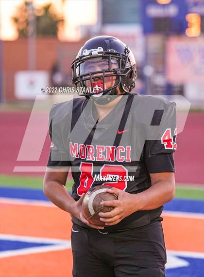 Thumbnail 3 in Scottsdale Christian Academy @ Morenci (AIA - 2A Semifinals) photogallery.