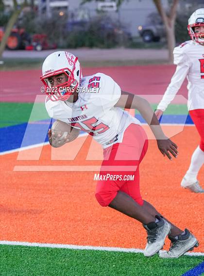Thumbnail 1 in Scottsdale Christian Academy @ Morenci (AIA - 2A Semifinals) photogallery.