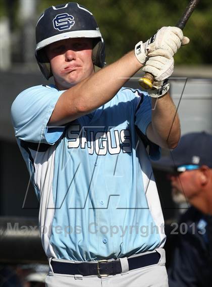 Thumbnail 2 in Crespi vs Saugus (VIBL Playoffs) photogallery.