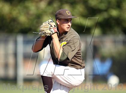 Thumbnail 1 in Crespi vs Saugus (VIBL Playoffs) photogallery.