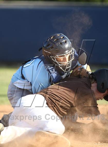 Thumbnail 2 in Crespi vs Saugus (VIBL Playoffs) photogallery.