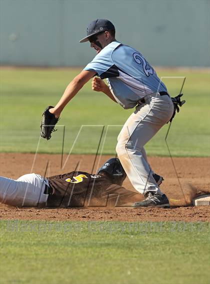Thumbnail 3 in Crespi vs Saugus (VIBL Playoffs) photogallery.