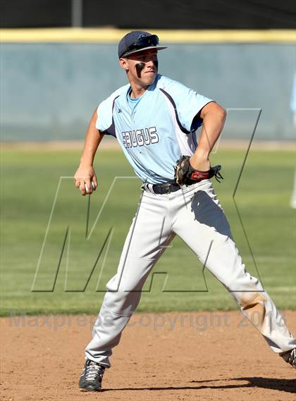 Thumbnail 3 in Crespi vs Saugus (VIBL Playoffs) photogallery.