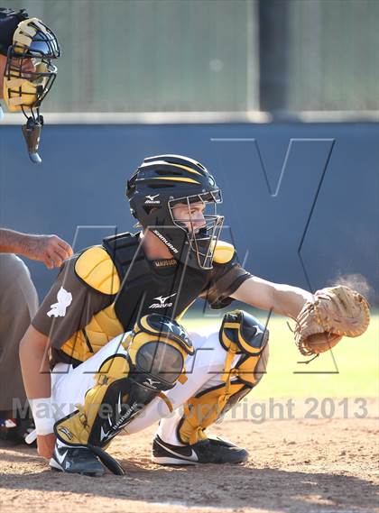 Thumbnail 2 in Crespi vs Saugus (VIBL Playoffs) photogallery.
