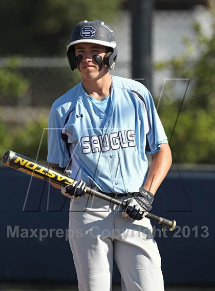 Thumbnail 2 in Crespi vs Saugus (VIBL Playoffs) photogallery.