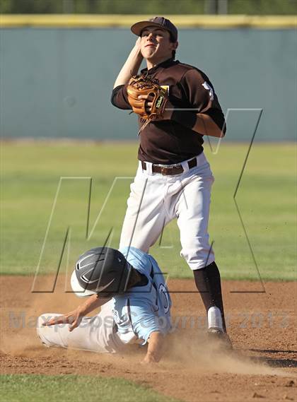 Thumbnail 1 in Crespi vs Saugus (VIBL Playoffs) photogallery.