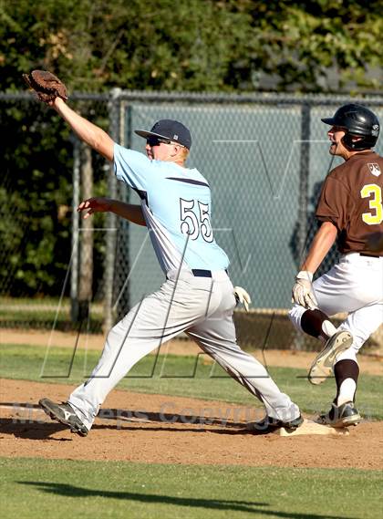 Thumbnail 1 in Crespi vs Saugus (VIBL Playoffs) photogallery.