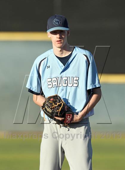 Thumbnail 2 in Crespi vs Saugus (VIBL Playoffs) photogallery.