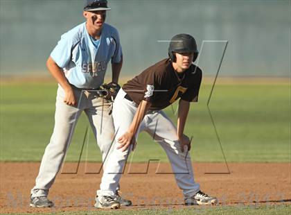 Thumbnail 3 in Crespi vs Saugus (VIBL Playoffs) photogallery.