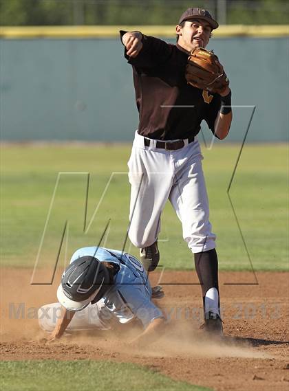 Thumbnail 2 in Crespi vs Saugus (VIBL Playoffs) photogallery.