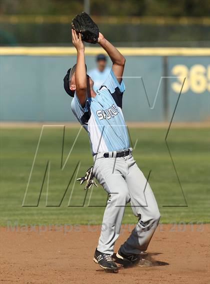 Thumbnail 3 in Crespi vs Saugus (VIBL Playoffs) photogallery.