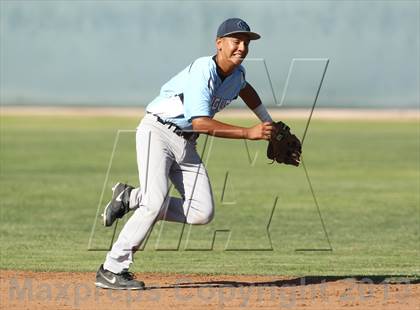 Thumbnail 2 in Crespi vs Saugus (VIBL Playoffs) photogallery.