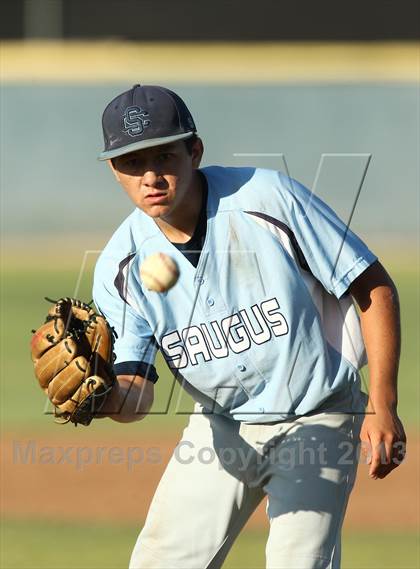 Thumbnail 1 in Crespi vs Saugus (VIBL Playoffs) photogallery.