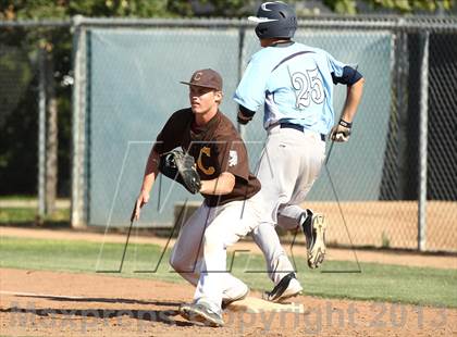 Thumbnail 3 in Crespi vs Saugus (VIBL Playoffs) photogallery.