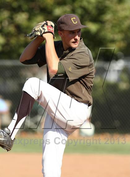 Thumbnail 2 in Crespi vs Saugus (VIBL Playoffs) photogallery.