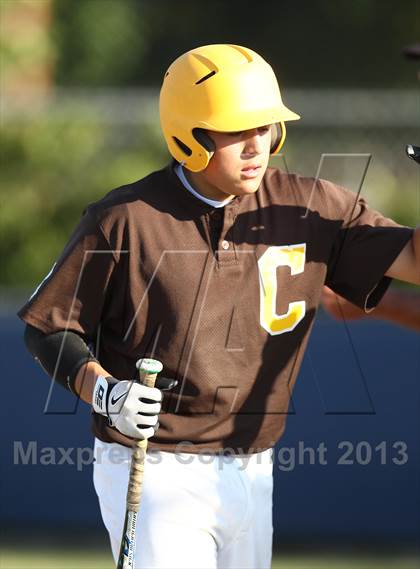 Thumbnail 3 in Crespi vs Saugus (VIBL Playoffs) photogallery.