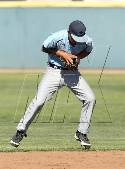 Thumbnail 2 in Crespi vs Saugus (VIBL Playoffs) photogallery.