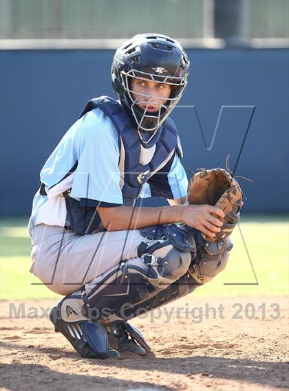 Thumbnail 1 in Crespi vs Saugus (VIBL Playoffs) photogallery.