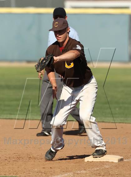 Thumbnail 3 in Crespi vs Saugus (VIBL Playoffs) photogallery.