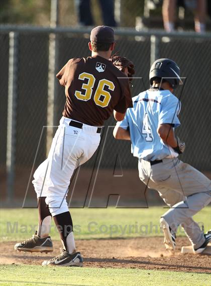 Thumbnail 2 in Crespi vs Saugus (VIBL Playoffs) photogallery.
