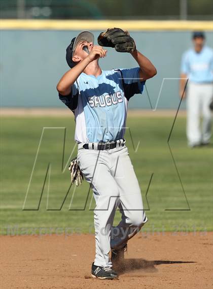 Thumbnail 2 in Crespi vs Saugus (VIBL Playoffs) photogallery.