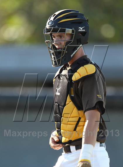 Thumbnail 1 in Crespi vs Saugus (VIBL Playoffs) photogallery.