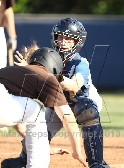 Thumbnail 3 in Crespi vs Saugus (VIBL Playoffs) photogallery.
