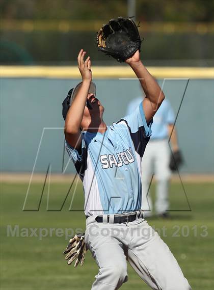 Thumbnail 1 in Crespi vs Saugus (VIBL Playoffs) photogallery.
