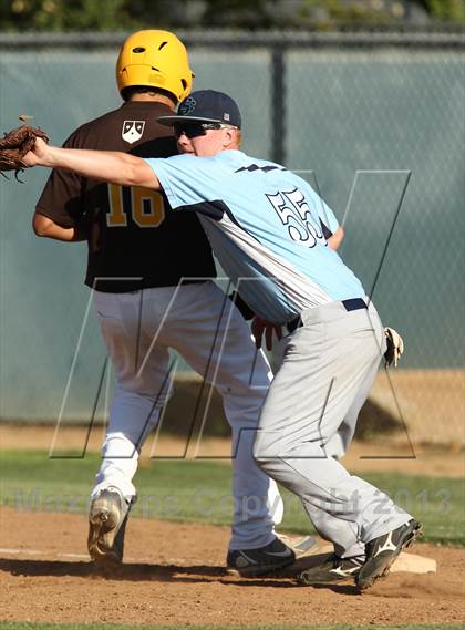 Thumbnail 1 in Crespi vs Saugus (VIBL Playoffs) photogallery.