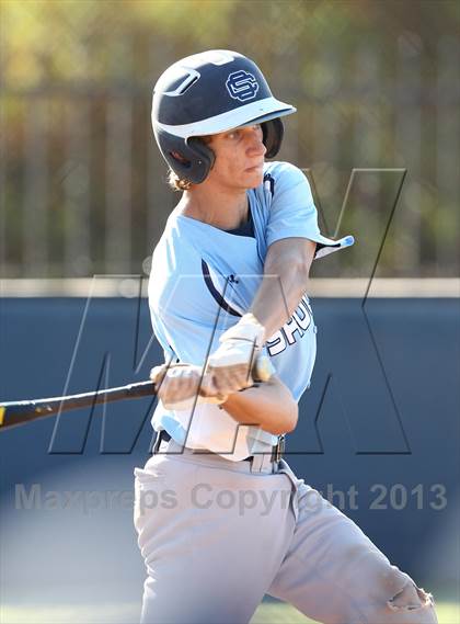 Thumbnail 2 in Crespi vs Saugus (VIBL Playoffs) photogallery.