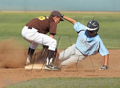 Thumbnail 1 in Crespi vs Saugus (VIBL Playoffs) photogallery.