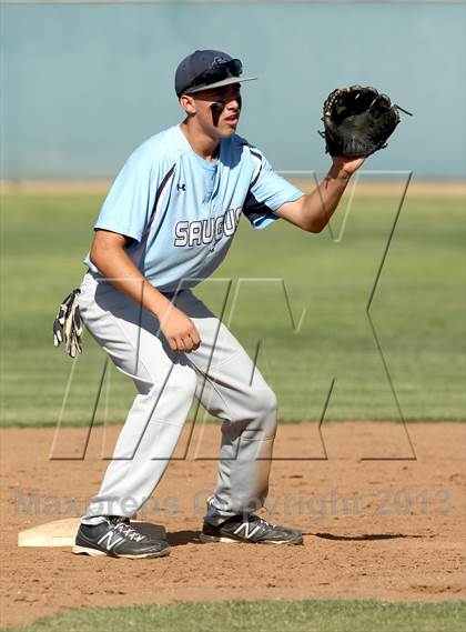 Thumbnail 2 in Crespi vs Saugus (VIBL Playoffs) photogallery.