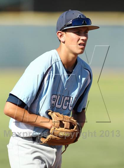 Thumbnail 3 in Crespi vs Saugus (VIBL Playoffs) photogallery.