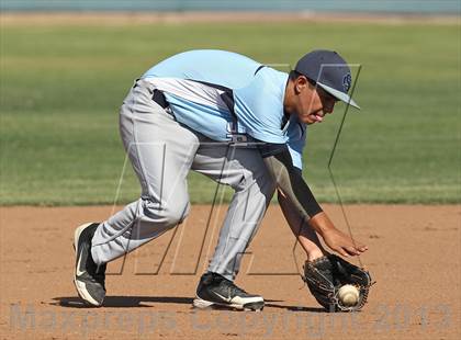 Thumbnail 1 in Crespi vs Saugus (VIBL Playoffs) photogallery.