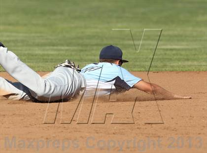 Thumbnail 3 in Crespi vs Saugus (VIBL Playoffs) photogallery.