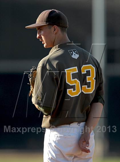 Thumbnail 3 in Crespi vs Saugus (VIBL Playoffs) photogallery.