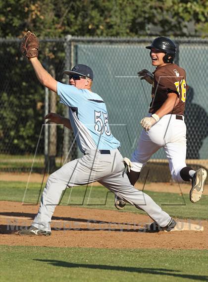 Thumbnail 2 in Crespi vs Saugus (VIBL Playoffs) photogallery.