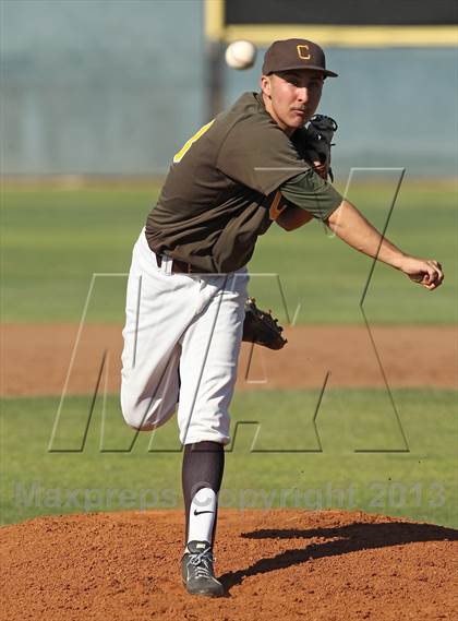 Thumbnail 1 in Crespi vs Saugus (VIBL Playoffs) photogallery.