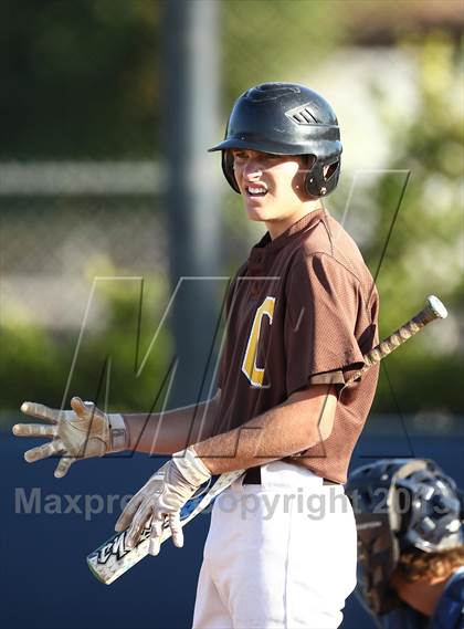 Thumbnail 3 in Crespi vs Saugus (VIBL Playoffs) photogallery.