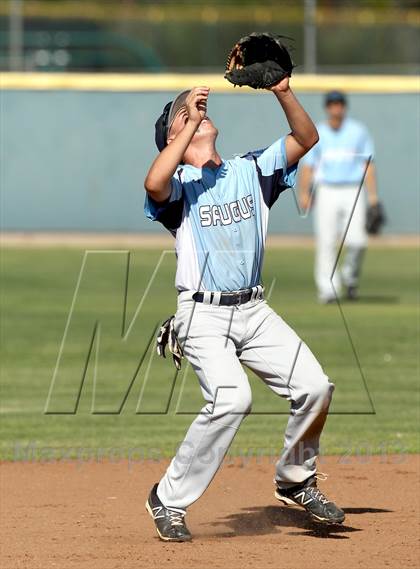 Thumbnail 3 in Crespi vs Saugus (VIBL Playoffs) photogallery.