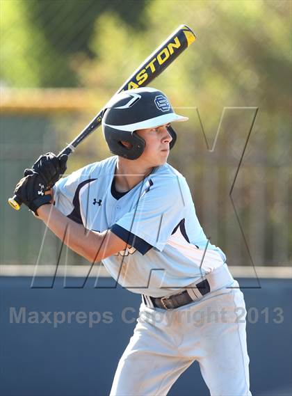 Thumbnail 2 in Crespi vs Saugus (VIBL Playoffs) photogallery.