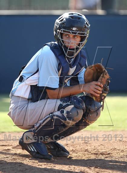 Thumbnail 3 in Crespi vs Saugus (VIBL Playoffs) photogallery.