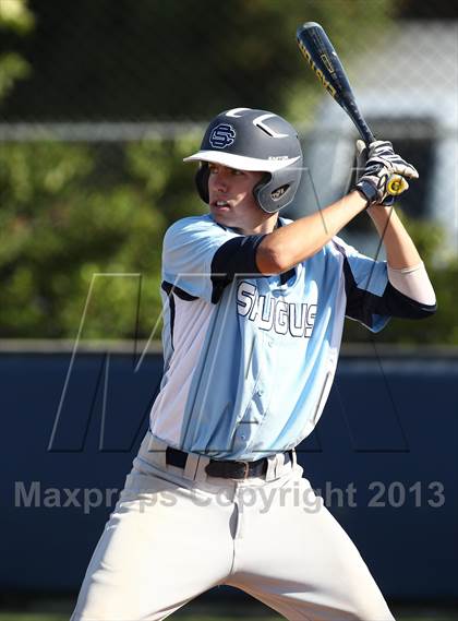 Thumbnail 3 in Crespi vs Saugus (VIBL Playoffs) photogallery.