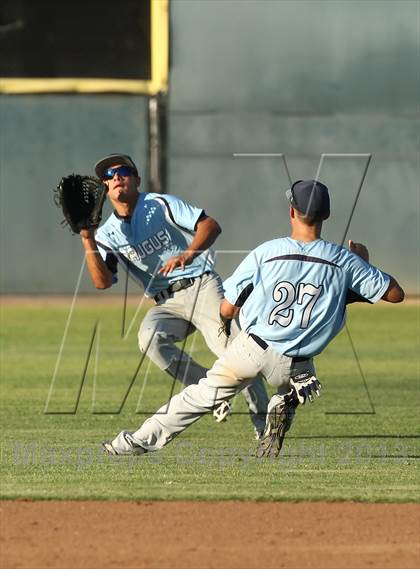 Thumbnail 3 in Crespi vs Saugus (VIBL Playoffs) photogallery.