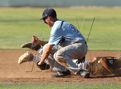 Thumbnail 1 in Crespi vs Saugus (VIBL Playoffs) photogallery.