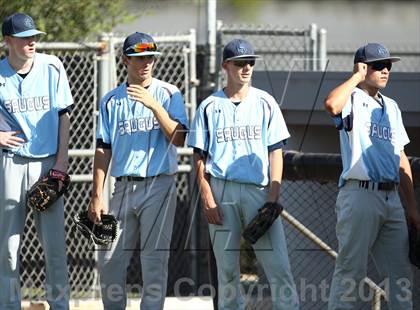 Thumbnail 2 in Crespi vs Saugus (VIBL Playoffs) photogallery.