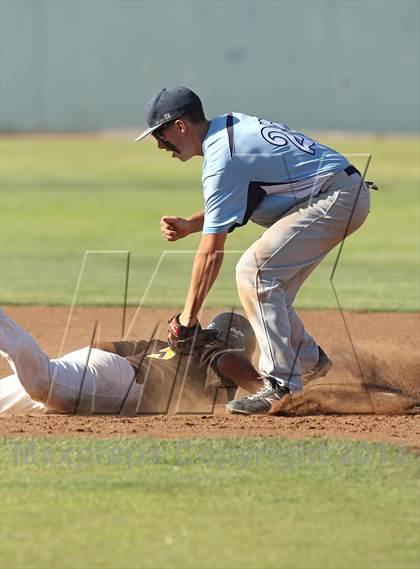 Thumbnail 3 in Crespi vs Saugus (VIBL Playoffs) photogallery.